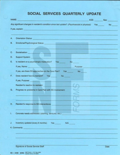 Social Service Quarterly Update: SS-2408 (1)