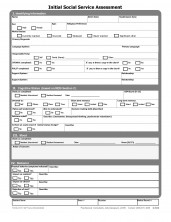 Initial Social Service Assessment