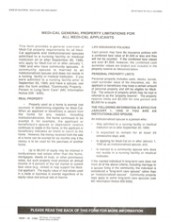 Medical Property Limitations