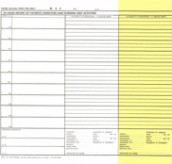 24 Hr. Resident Condition Report Book-12 hr Shifts