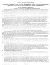HIPPA- Notice of Privacy Practices - 5 pgs